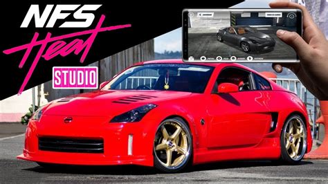 NFS HEAT Studio TUNANDO Nissan 350Z APP GRÁTIS YouTube