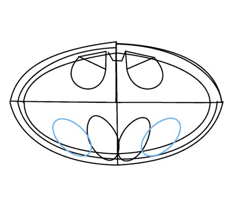 How To Draw Batman Logo Step By Step