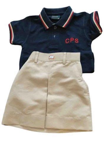 Poly Cotton Girls School Uniform Set at Rs 325/set in Bengaluru | ID ...