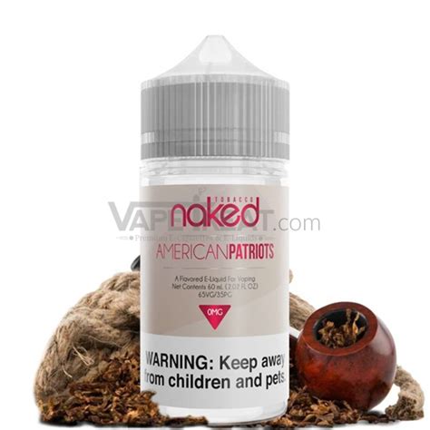 American Patriots Tobacco By Naked Ml Vapetreat