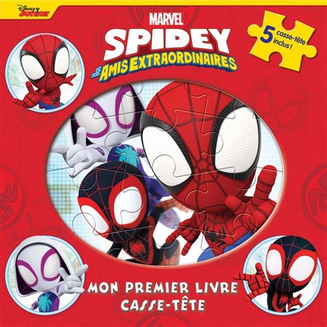 Spidey Et Ses Amis Extraordinaires Mon Premier Livre Casse T Te