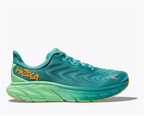 Hoka Men's Arahi 6 Ocean Mist/Lime Glow