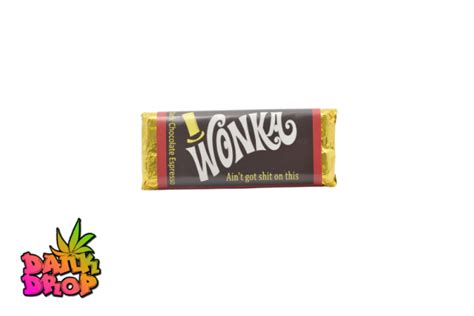 Wonka 4000mg Magic Mushroom Chocolate Bar Dark Chocolate Espresso