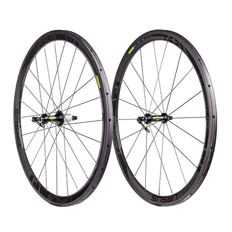 URSUS Ursus MIURA TS37 SHIMANO Paire de roues à boyau route black