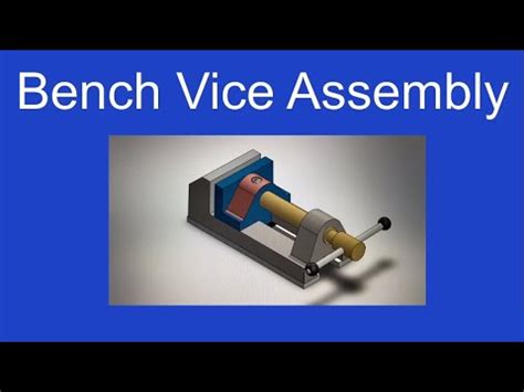 Bench Vice Assembly Part 03 Base Plate YouTube