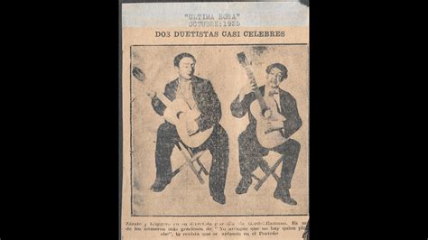 Duo Gardel Razzano La copa del olvido Grabación de 1921