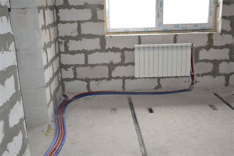 Прокладка труб отопления в частном доме – схемы прокладки трубопроводов ...