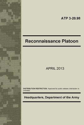 Reconnaissance Platoon Atp By U S Department Of The Army