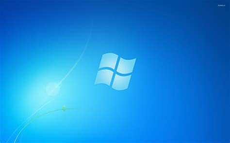 Blue Windows 7 Logo Wallpapers - Wallpaper Cave