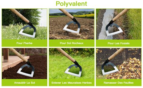 Yarnow Houes De Jardinage Outils Main De Jardin Houe Creuser En