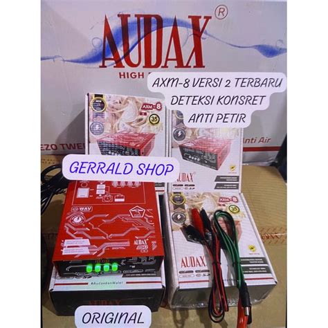 Jual AMPLI AUDAX AXM 8 DIGITAL VOLUME ANTI PETIR DETEKSI KONSRET 1