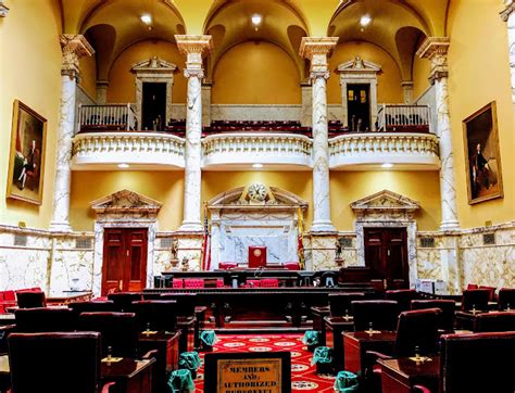 Walking Arizona: Senate Chambers, Maryland State House, Annapolis, Maryland