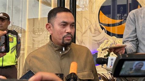 Sahroni Tegaskan Ketum Nasdem Surya Paloh Belum Suarakan Soal Hak Angket