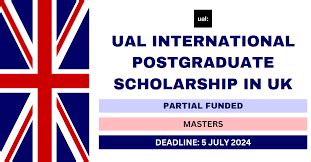 Ual International Postgraduate Scholarships In The Uk Sheger Jobs