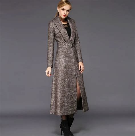 Tweed Wool Coat Womens Fashion Women S Coat 2017