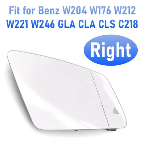 Passenger Side Mirror Glass Heat W Blind Spot For Benz W212 09 15 X156 2013 2018 Eur 23 88