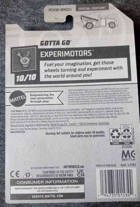 Jual Hot Wheels Gotta Go Experimotors Treasure Hunts Special Feature Blue Di Seller