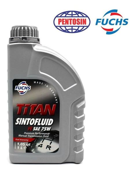 Oleo câmbio manual Titan Sintofluid Fe Sae 75w Api Gl 4 Peças