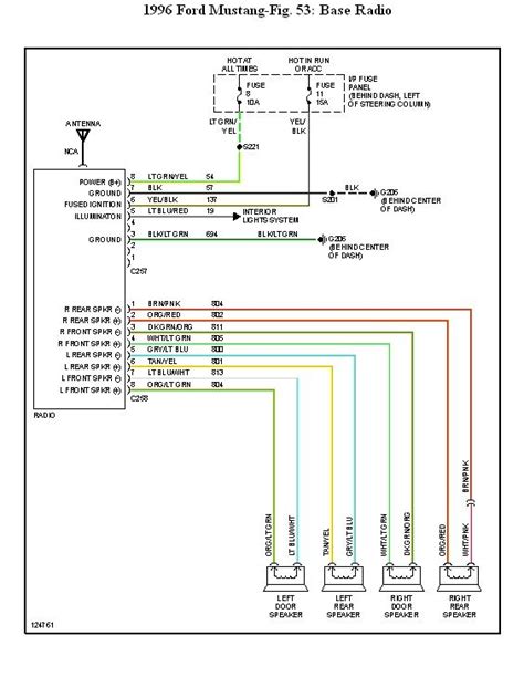 Ford Mustang Stereo Wiring Diagram Fordwiringdiagram