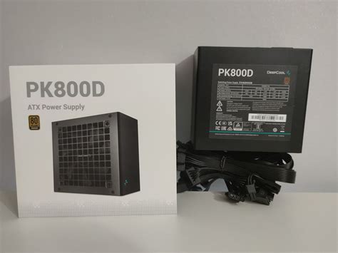 Блок питания DeepCool PK800D, 800W, 80+ Bronze — купить по низкой цене ...