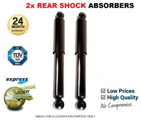 2x REAR AXLE Shock Absorbers For FORD TRANSIT Bus 2 0 TDCi 2002 2006 EBay