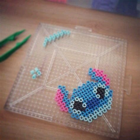 Stitch Perler Beads Bügelperlen Basteln Basteln Mit Kindern