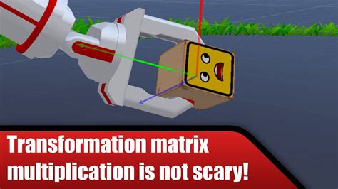 A Visual Explanation For 3d Transformation Matrix Multiplications Youtube