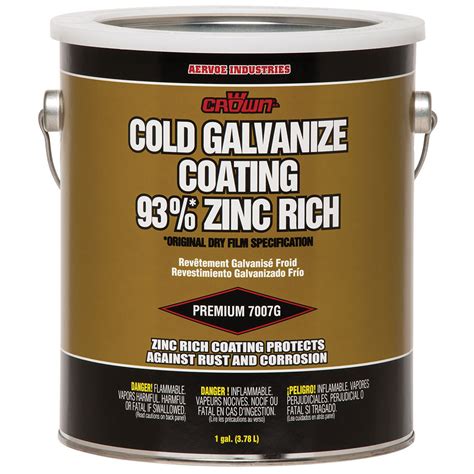 White Cap Crown 7007g 1 Gal Cold Galvanizing Compound