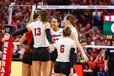 Gallery Nebraska Volleyball Sweeps Ohio State All Huskers