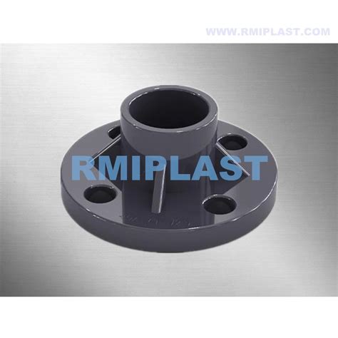 Cpvc Van Stone Flange Of Jis K Plastic Pipe Fittings Dark Grey Flange