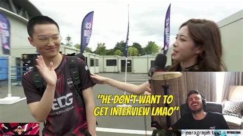 Edg Zmjjkk Kang Kang Run Away From Interview Youtube