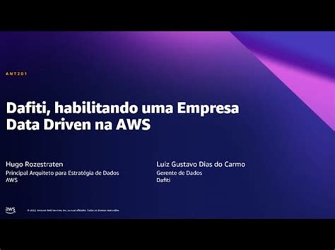 Aws Summit Sp Dafiti Habilitando Uma Empresa Data Driven Na Aws