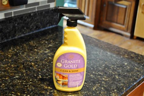 Cleaning And Polishing Granite With One Bottle Of Granite Gold Mom And More