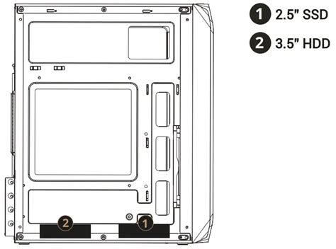 MARS GAMING MC S2 Compact Gaming Case Instruction Manual