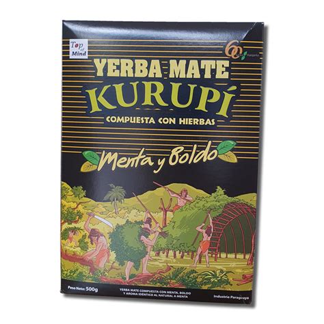 Yerba Mate Kurup Menta Y Boldo Frutos Del Noa