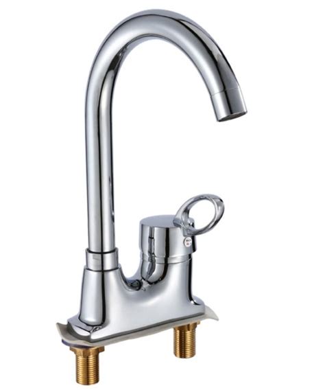 Wash Basin Single Handle Double Hole Hot And Cold All Copper Faucet China Kitchen Faucet And