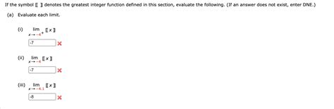 Solved If The Symbol [ ] Denotes The Greatest Integer