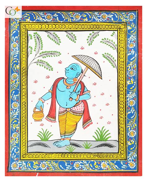 Vamana Avatar Of Dashavatara Painting Crafts Odisha