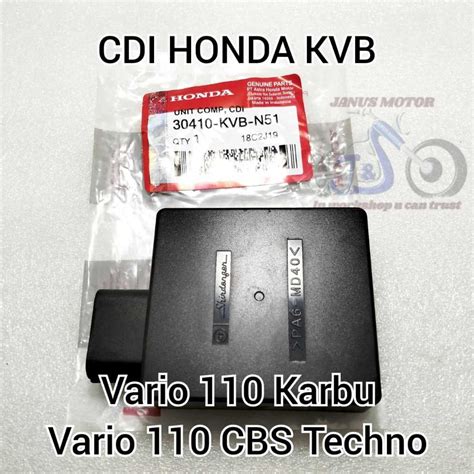 Jual Cdi Unit Honda Vario Cbs Techno Karbu 110 Kvb Kualitas Original