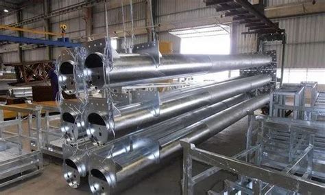 Solar Structure Turnkey Hot Dip Galvanizing Plant Production Capacity 10 Tons Per Day At