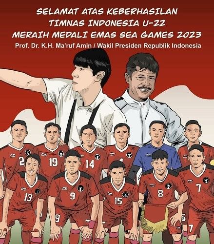 Timnas U Juara Sea Games Wapres Momen Kebangkitan Sepak Bola Ri