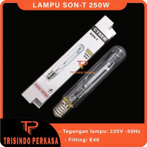 Jual Lampu SONT 250W SON T SON T 250 Watt E40 SODIUM LAMPU JALAN SOROT