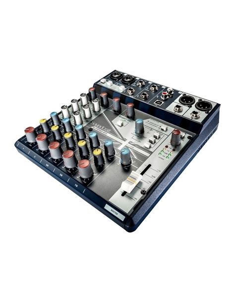 Mixer Mezcladora Sonido Soundcraft Notepad 8FX 8 Canales Profesional