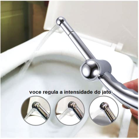 Ducha Higiênica Intima Anal e Vaginal Registro Integrado Cromada 1