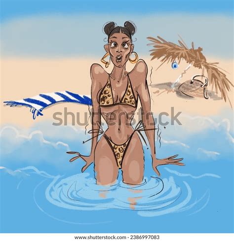 Bikini Model Pics Over Royalty Free Licensable Stock Illustrations Drawings Shutterstock
