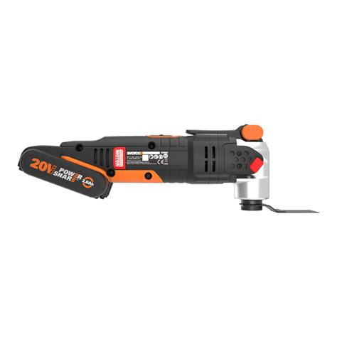 Worx 20V Cordless Brushless Sonicrafter Multi Tool 1 X 2 0Ah Toolstation