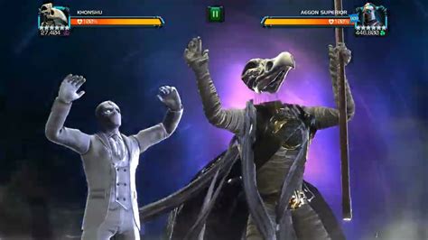 Khonshu Moon Knight Mcoc Special Attacks And Moves Gameplay Marvel Contest Of Champions