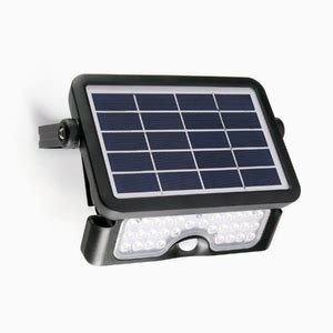 Refletor Holofote Led Solar Lumin Ria De Parede L Mens Sensor