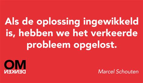 Verkeerde Probleem Tegeltje Omdenken