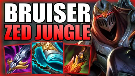 This New Bruiser Zed Jungle Build Is Increasing In Popularity Recently